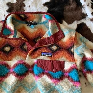 • patagonia timber twist synchilla fleece pullover